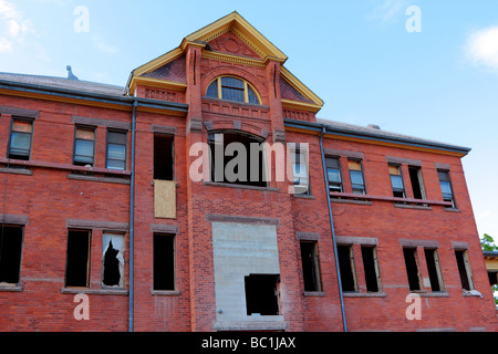 Gebäude K historischen Mimico Lunatic Asylum 1880er Jahre wird vom Humber College in Toronto renoviert Stockfoto