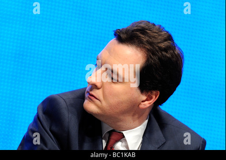 George Osborne MP, Kanzler des Finanzministeriums Stockfoto