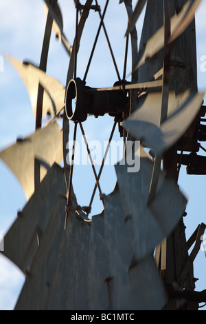 Rotierende Windmühle Messer, Arizona Stockfoto