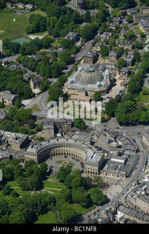 Der Halbmond, Buxton Derbyshire, Nordengland Stockfoto