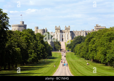 Schloss Windsor in England Stockfoto