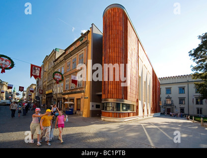 Polen Krakau Wyspianski Pavillon 2000 auf Grodzka-Straße Stockfoto