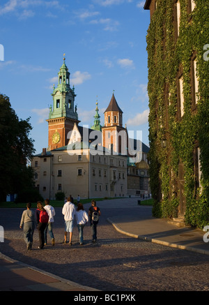 Polen Krakau Wawel-Hügel Kathedrale von Thieve des Zlodziejska Turm Stockfoto