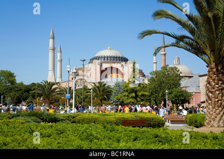 Die Hagia Sophia Kirche in Sultanahmet Istanbul Stockfoto