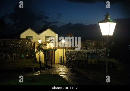 Sint Eustatius historischen Fort Oranje Stockfoto