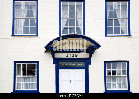 Das alte Zollhaus Bayards Bucht Dartmouth Devon England Stockfoto