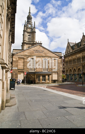 dh St Georges Tron Kirche NELSON MANDELA Platz GLASGOW Pfarrkirche Uhrturm Turm bauen Stockfoto