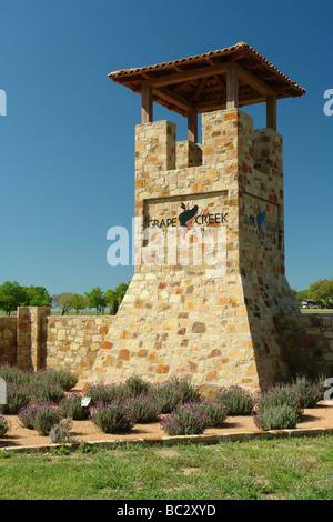 Fredericksburg, Grape Creek, Texas, Texas Hill Country Stockfoto