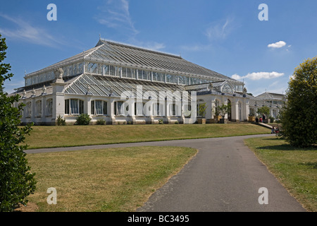 Gemäßigten Haus. Royal Botanic Gardens, Kew London GB UK Stockfoto