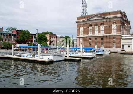 Bereich Inner Harbor in Baltimore, Maryland USA. Stockfoto