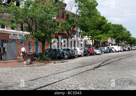 Straßenszenen in Baltimore MD USA. Stockfoto