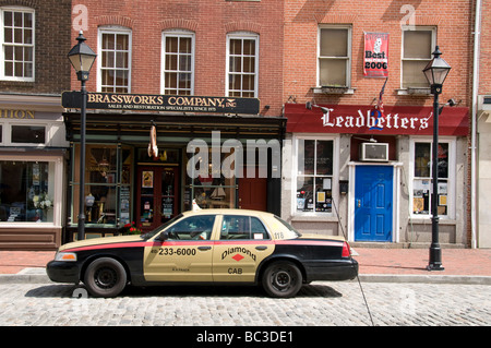 Straßenszenen in Baltimore MD USA. Stockfoto