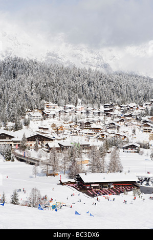 Skigebiet Seefeld Tirol Österreich Stockfoto