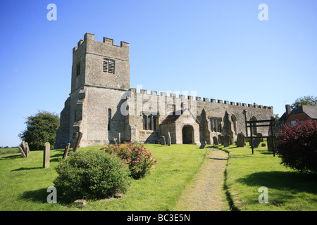 St Giles Kirche Chesterton Warwickshire Stockfoto