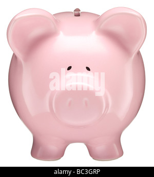 Rosa Sparschwein Stockfoto