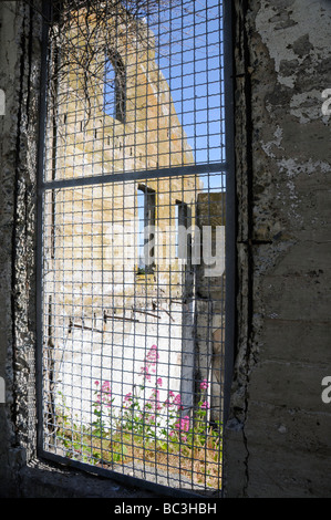 Post-Exchange/Officers Club auf Alcatraz, San Francisco, Kalifornien Stockfoto