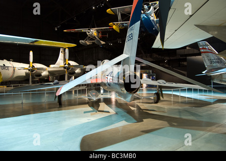 Im Inneren des National Museums of the United States Air Force. Stockfoto