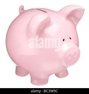 Rosa Sparschwein Stockfoto