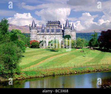 GB - Schottland: Inverary Castle am Loch Fyne Stockfoto