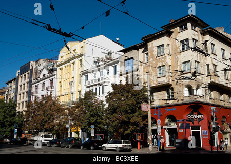 Bulgarien - Sofia - Hauptstadt - Vitosha Boulevard Stockfoto