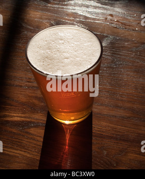 Pint Bier Stockfoto