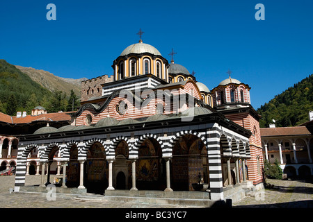 Bulgarien - Süd-West - Rila-Kloster - UNESCO Weltkulturerbe Stockfoto