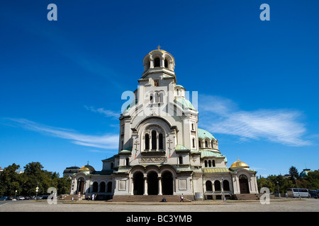 Bulgarien - Sofia - Hauptstadt - Alexander-Nevski-Kathedrale Stockfoto