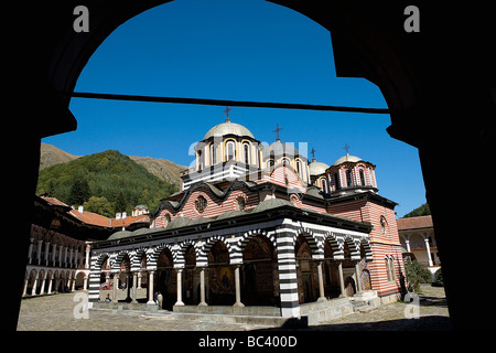 Bulgarien - Süd-West - Rila-Kloster - ein UNESCO-Weltkulturerbe Stockfoto