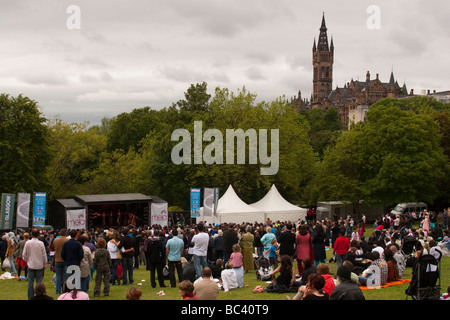 Glasgow Mela Multi Kulturfestival Stockfoto