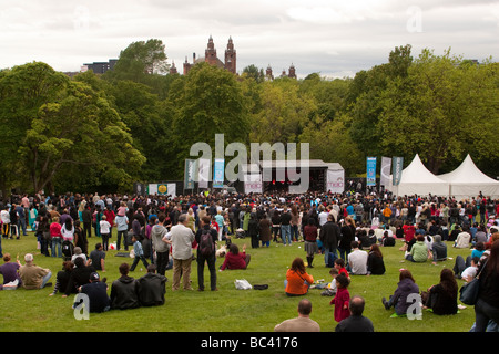 Glasgow Mela Multi Kulturfestival Stockfoto