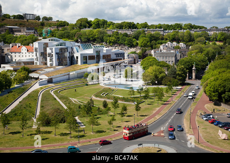 [Gebäude des schottischen Parlaments] Edinburgh Schottland Stockfoto