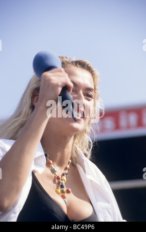 BBC Radio 1 eine Roadshow. Plymouth Hacke August 1995. Exotica Stockfoto