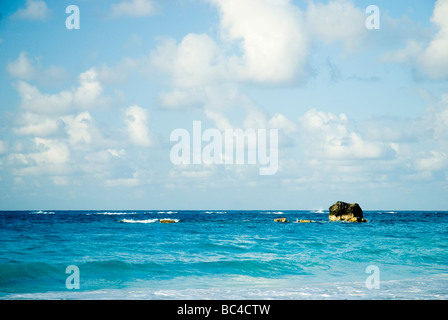 Ozean Szene Horseshoe Bay, Southampton, Southampton Parish Bermuda. Stockfoto