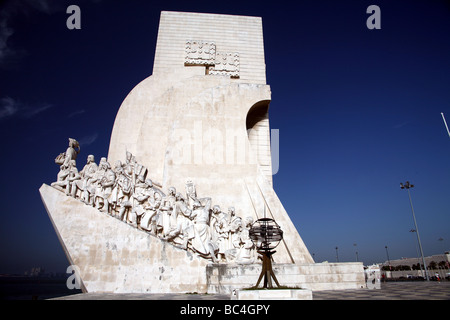 Denkmal der Entdeckungen, Lissabon Stockfoto