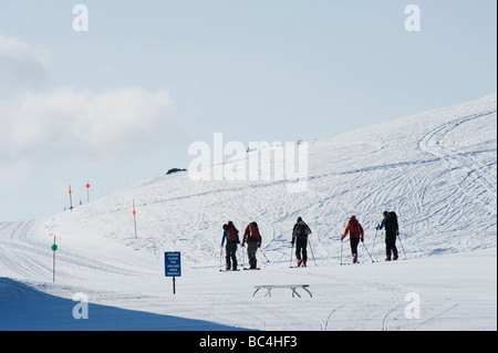 Whistler Mountain Resort Austragungsort der Olympischen Winterspiele 2010 Stockfoto