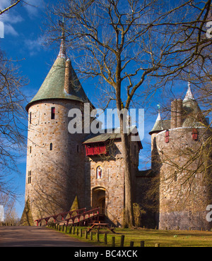 Castle Coch Tongwynlais Cardiff Wales Stockfoto