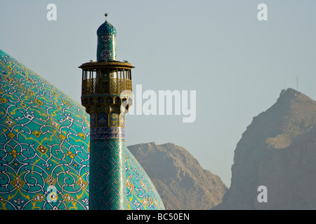 Schah oder Imam-Moschee Imam-Platz in Isfahan, Iran Stockfoto