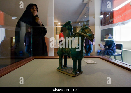 Figur im National Museum of Iran oder dem Iran Bastan Museum in Teheran Stockfoto