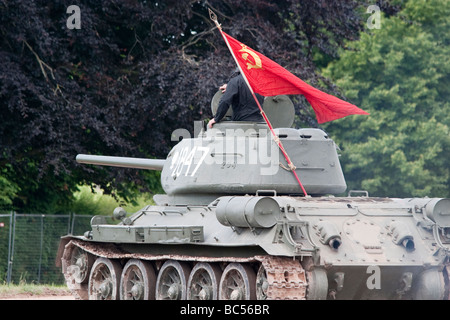 Russischen T34 Tank Stockfoto