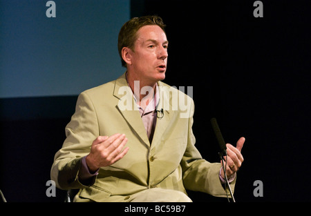 Frank Gardner BBC Sicherheit Korrespondent abgebildet Hay Festival 2009 Stockfoto