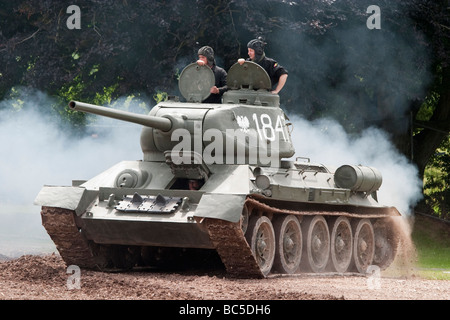 Russischen T34 / T35 Tank Stockfoto