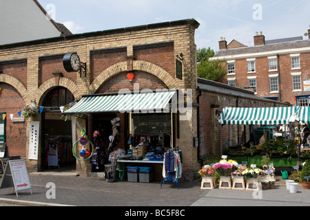 Cheadle ist eine kleine Stadt in der Nähe von Stoke-on-Trent, Staffordshire, England Stockfoto