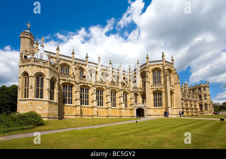 Str. Georges Kapelle am Windsor Castle England Stockfoto