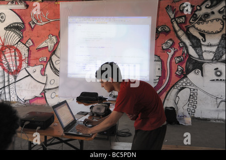 Hackmeet 2013 Hacker treffen Stockfoto