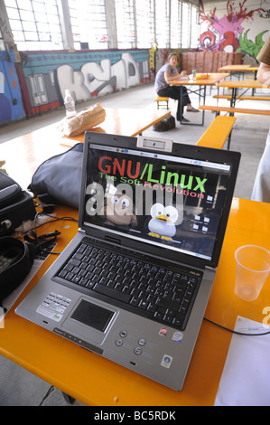 Hackmeet 2013 Hacker treffen Stockfoto