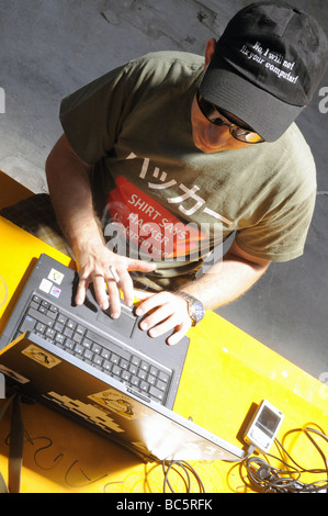 Hackmeet 2013 Hacker treffen Stockfoto
