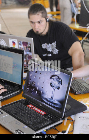 Hackmeet 2013 Hacker treffen Stockfoto