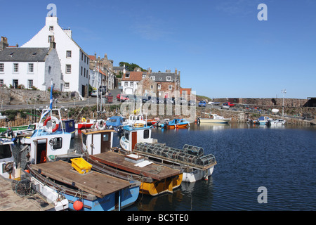 Fischerboote im crail Harbor East neuk Fife Schottland juni 2009 Stockfoto