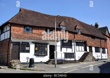 Midhurst Public Library, Knockhundred Reihe, Midhurst, West Sussex, England, Vereinigtes Königreich Stockfoto