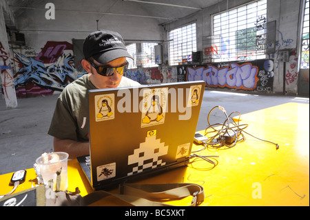 Hackmeet 2013 Hacker treffen Stockfoto